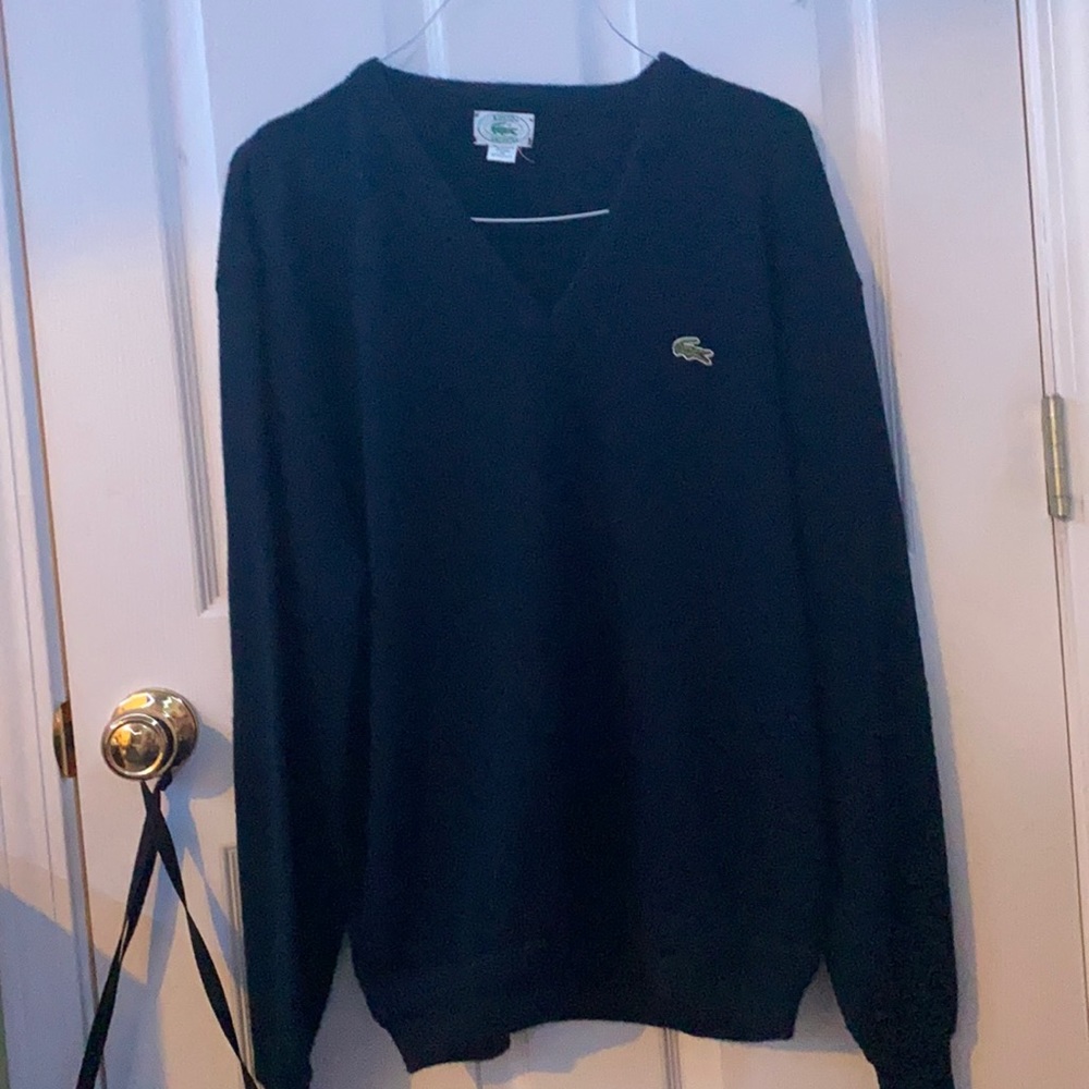 Lacoste men’s xl v-neck sweater